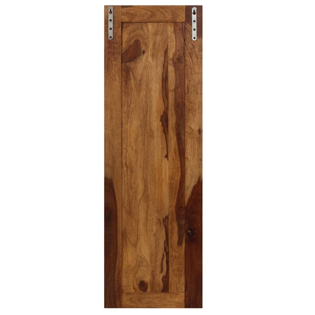 vidaXL Portemanteaux 2 pcs Bois solide de Sesham