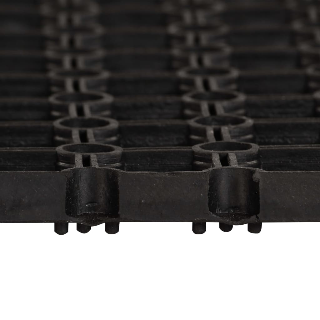 vidaXL Tapis caoutchouc 22 mm 80 x 120 cm