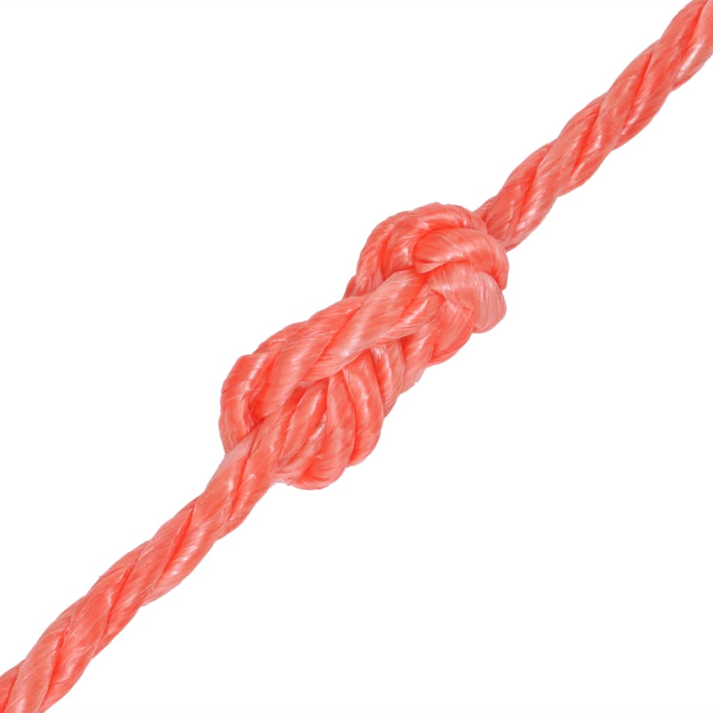 vidaXL Corde torsadée Polypropylène 10 mm 250 m Orange