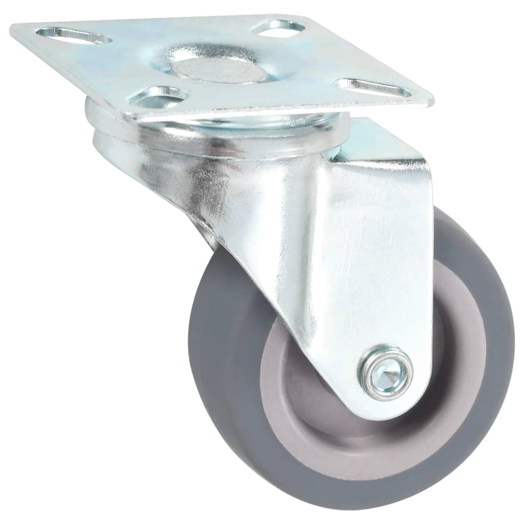 vidaXL 24 pcs Roulettes pivotantes 50 mm