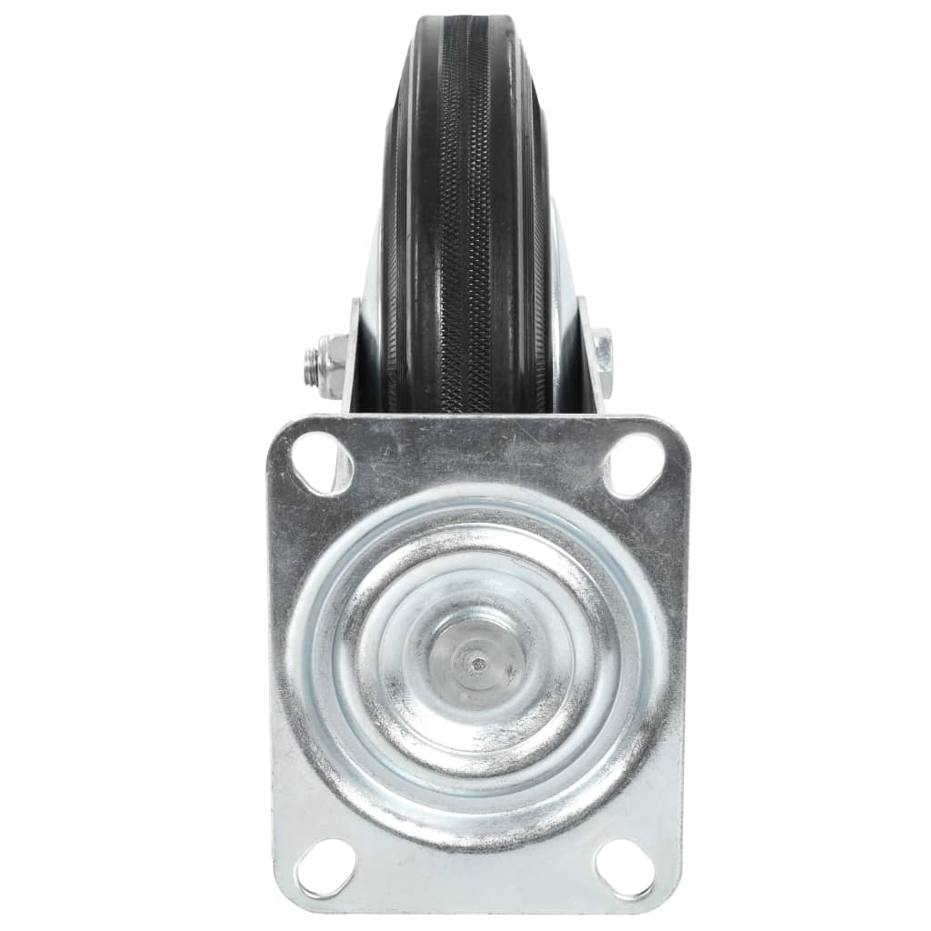 vidaXL Roulettes pivotantes 4 pcs 200 mm