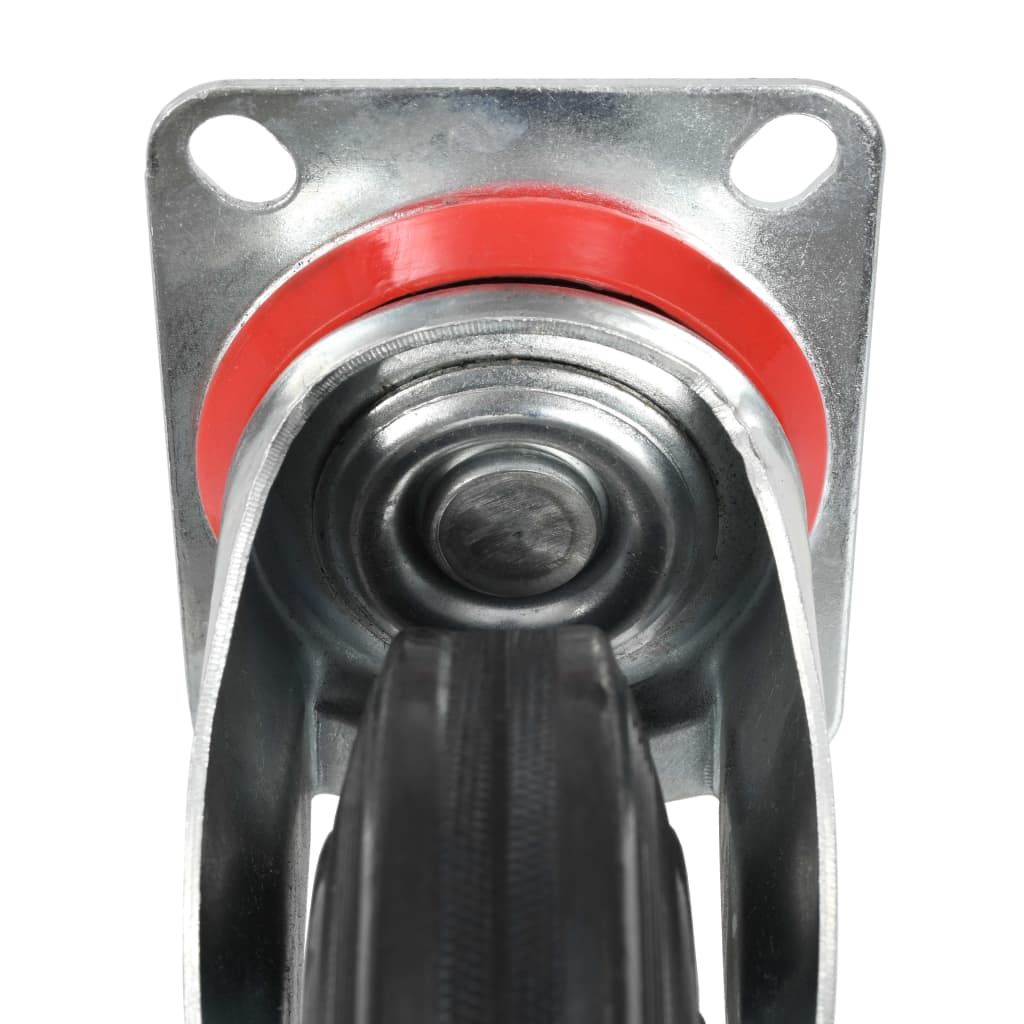 vidaXL Roulettes pivotantes 4 pcs 200 mm