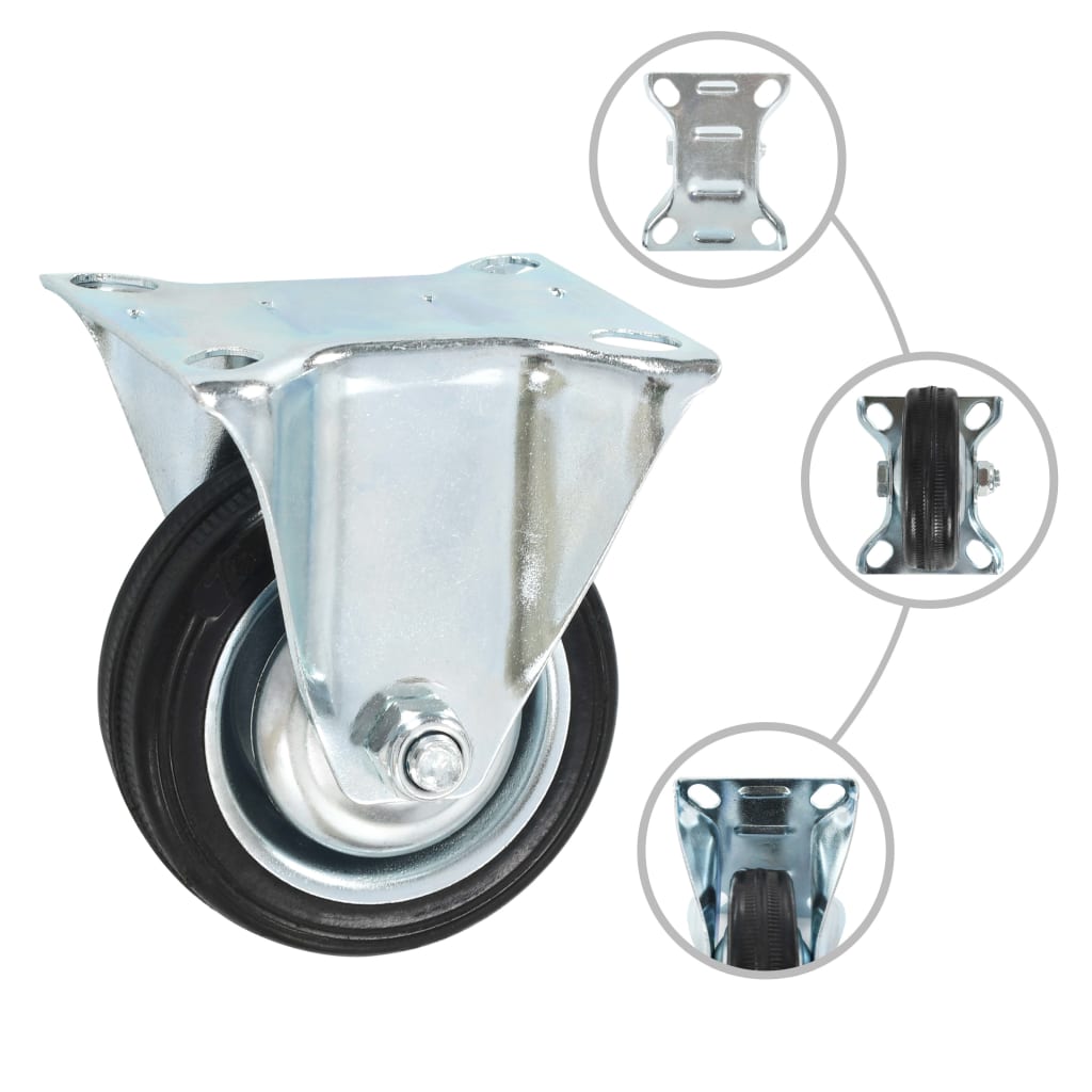 vidaXL Roulettes 4 pcs 75 mm