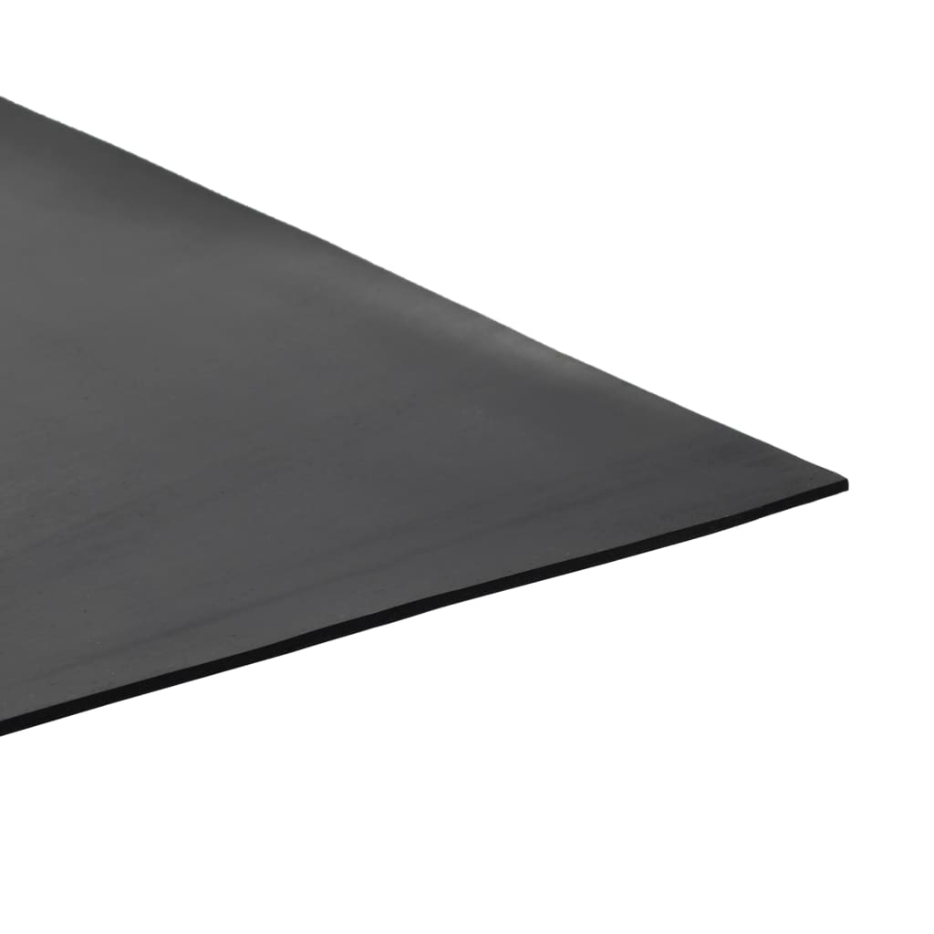 vidaXL Tapis en caoutchouc antidérapant 1,2x5 m 2 mm Lisse