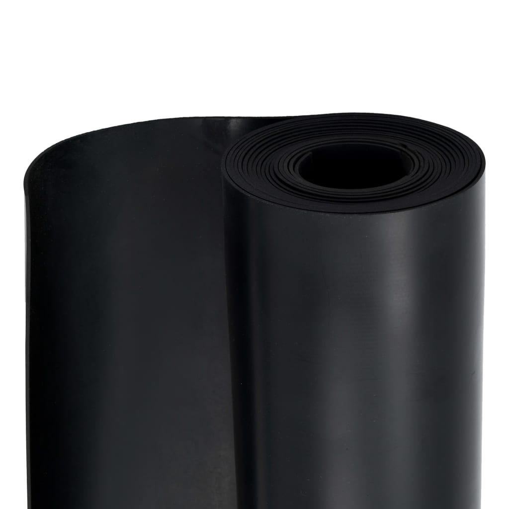 vidaXL Tapis en caoutchouc antidérapant 1,2x5 m 2 mm Lisse