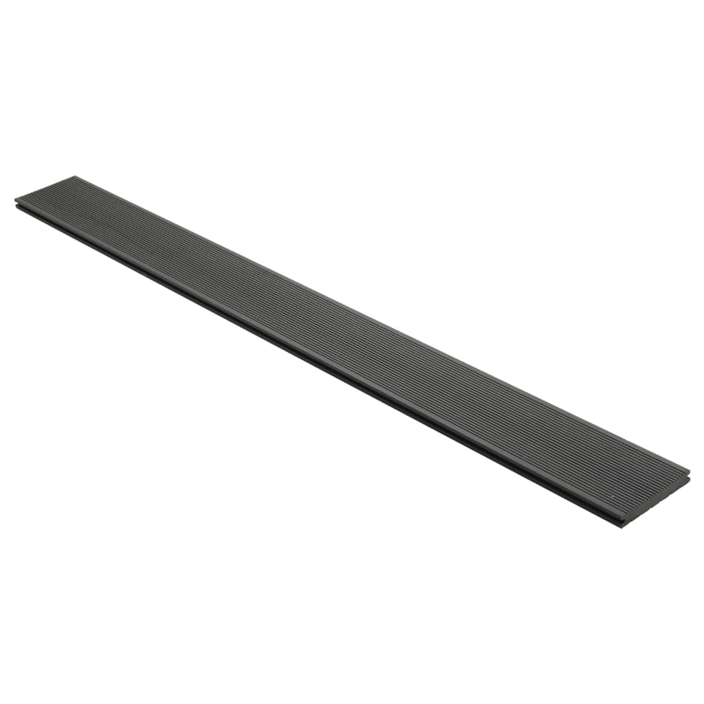 vidaXL Panneaux de terrasse solides et accessoires WPC 16m² 2,2 m Gris