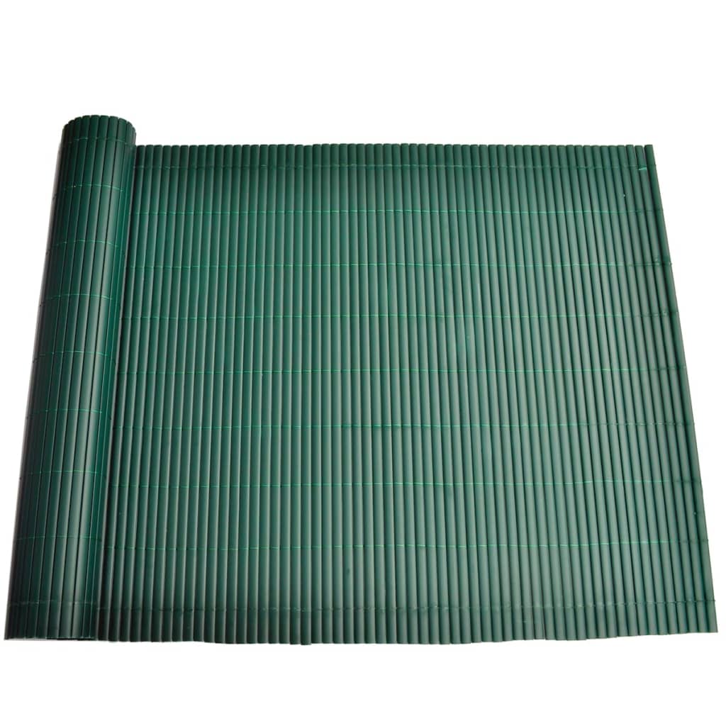 VidaXL Panneau de clôture en PVC, 90 x 300 cm, vert