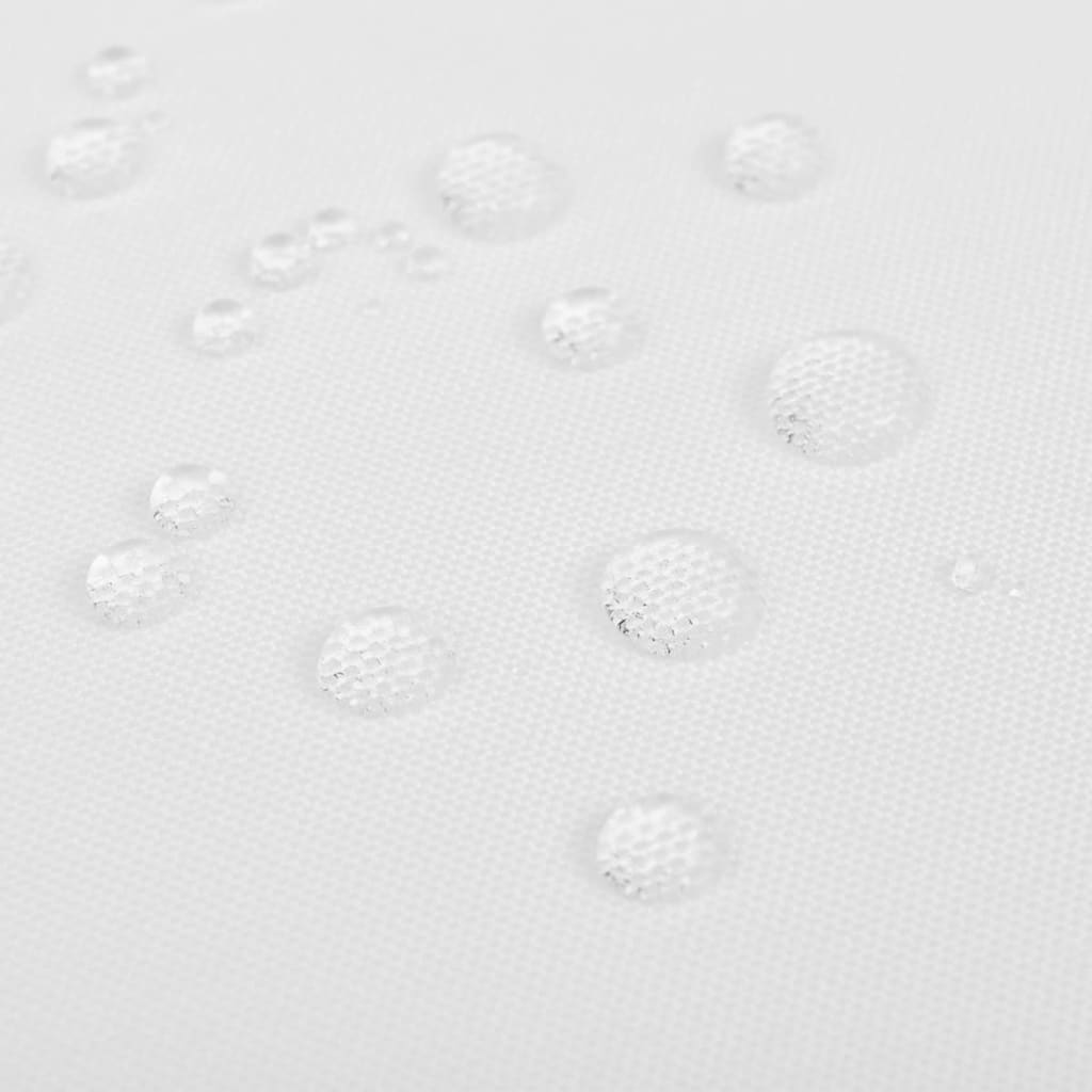 vidaXL Nappes de table 5 pcs Blanc 170x130 cm