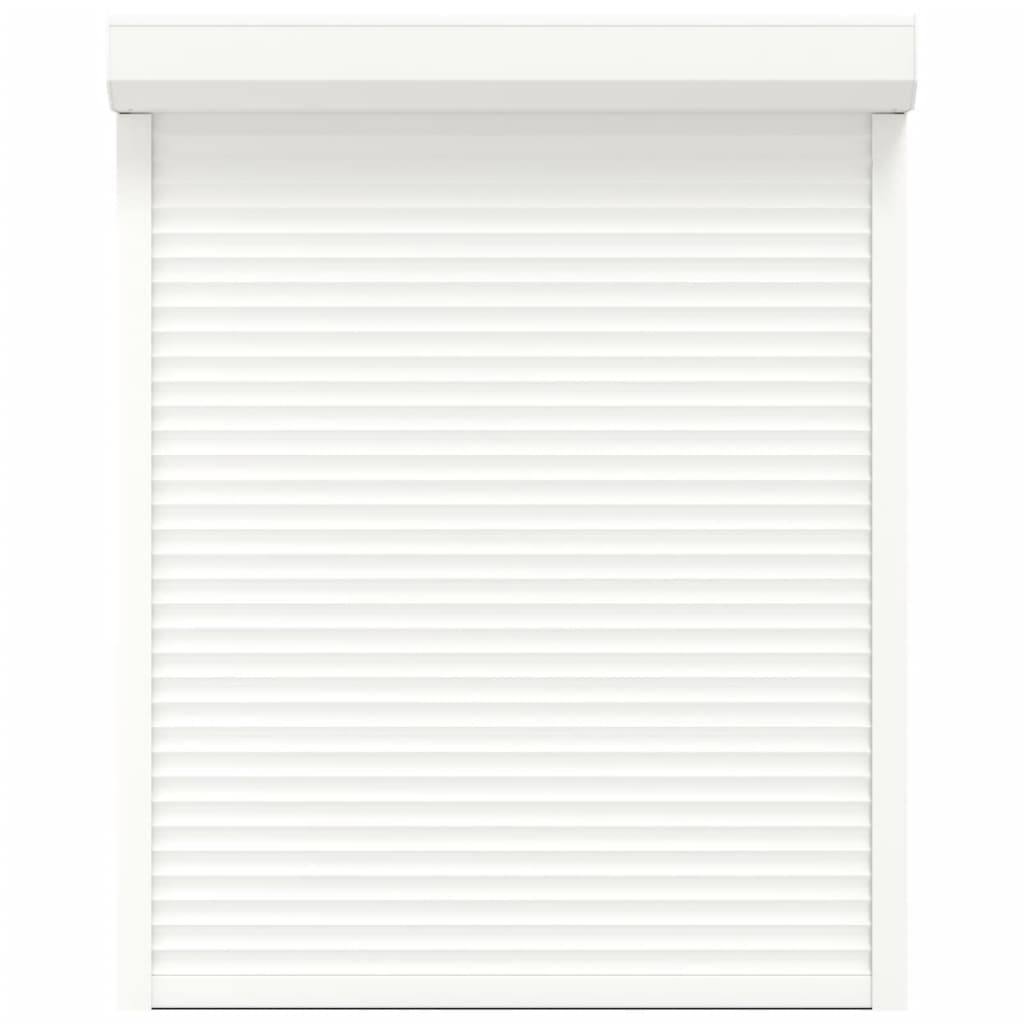 vidaXL Volet roulant aluminium 120x150 cm blanc