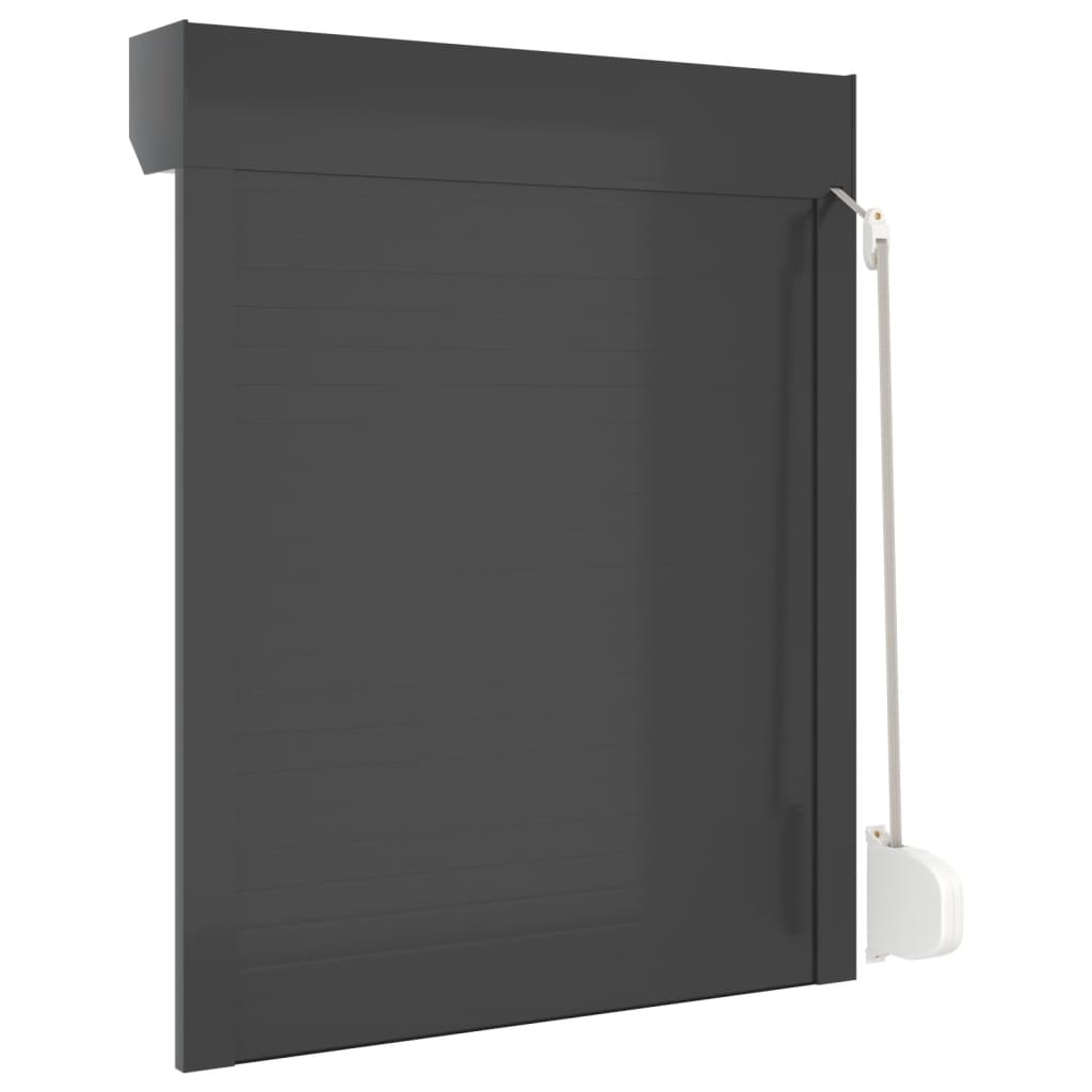 vidaXL Volet roulant aluminium 70x100 cm anthracite