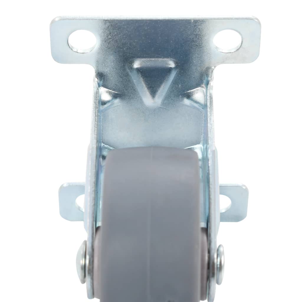 vidaXL 8 pcs Roulettes fixes 50 mm