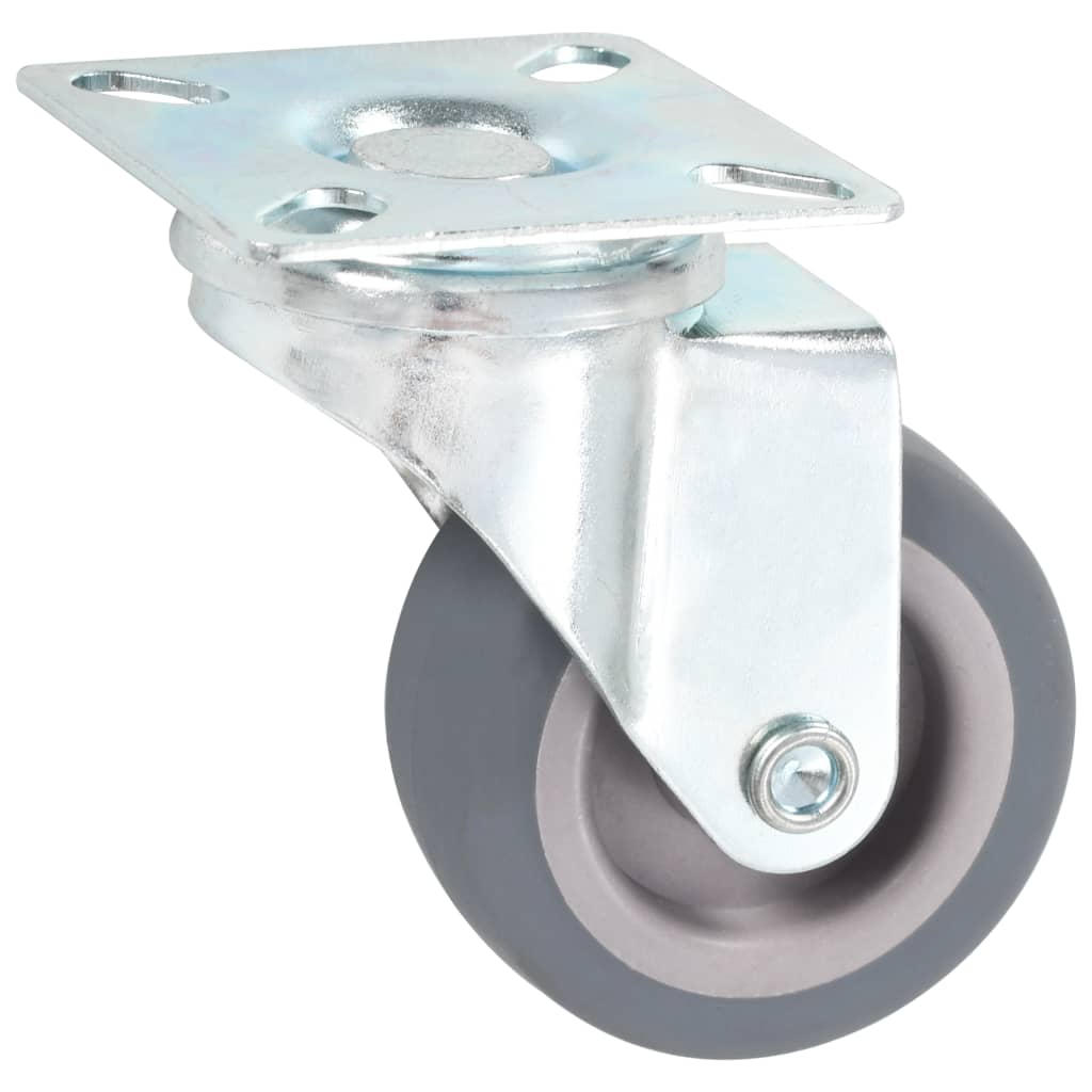 vidaXL 12 pcs Roulettes pivotantes 50 mm