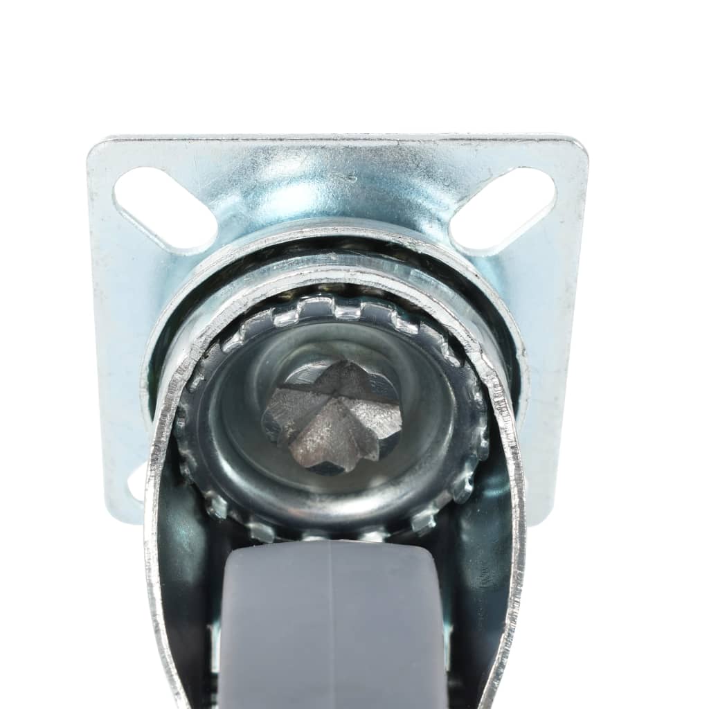 vidaXL 12 pcs Roulettes pivotantes 50 mm