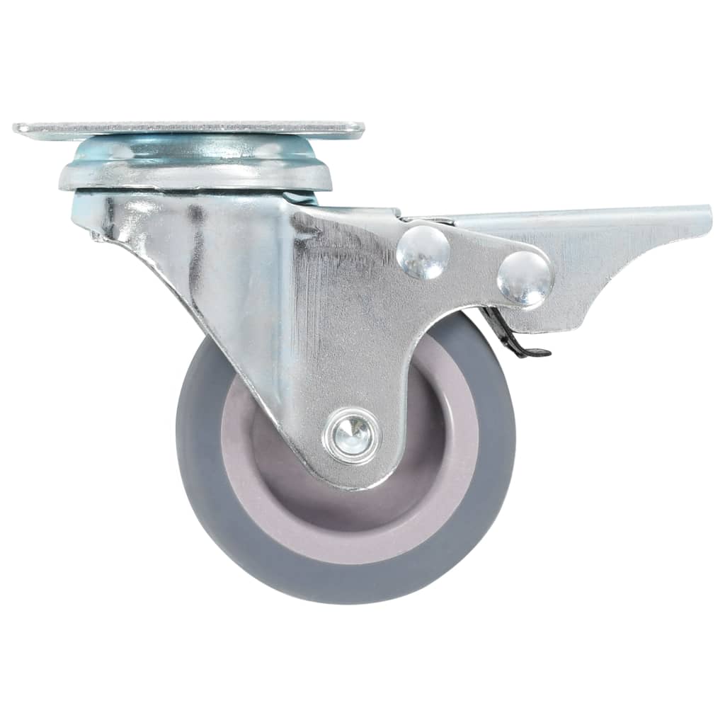 vidaXL 24 pcs Roulettes pivotantes 50 mm