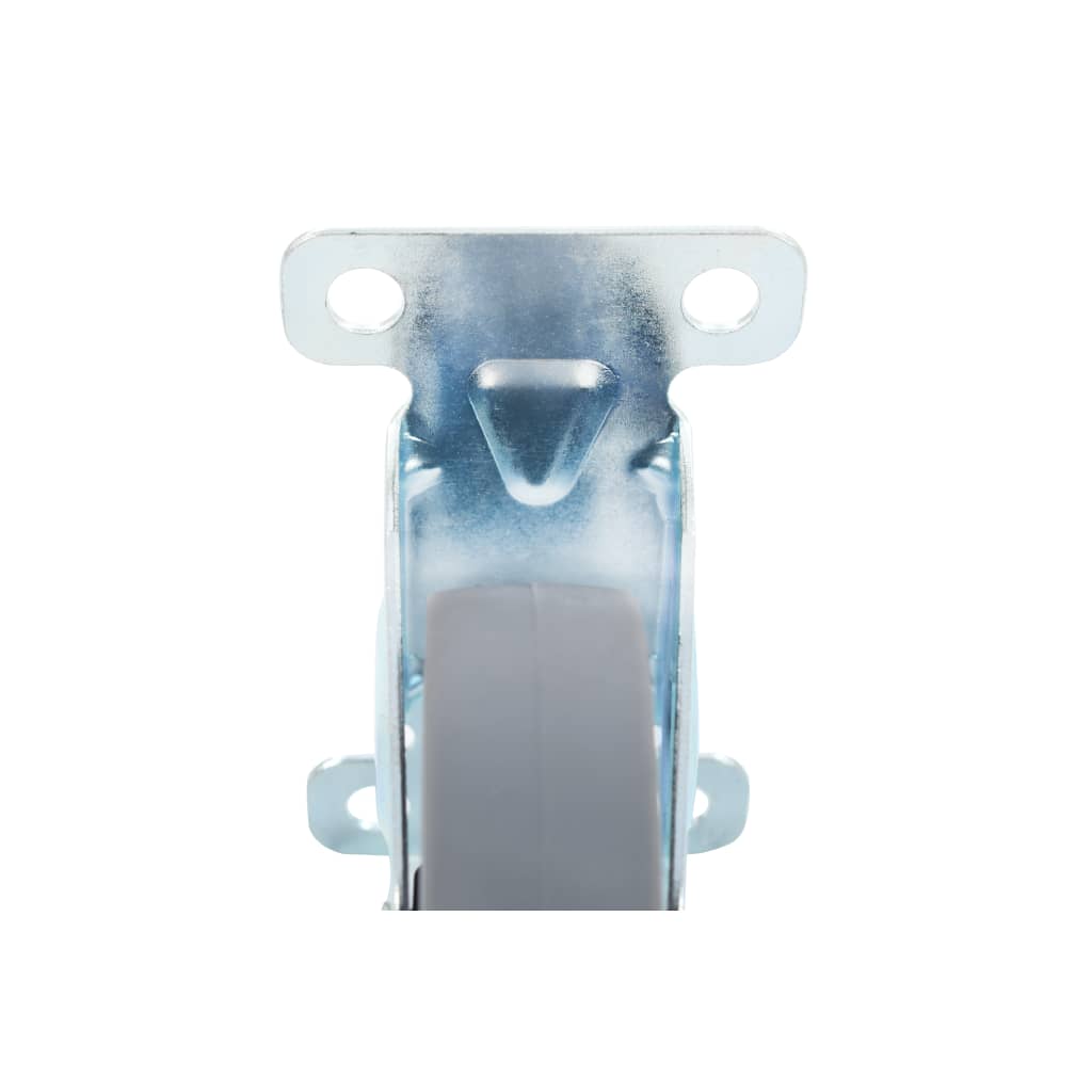 vidaXL 12 pcs Roulettes fixes 75 mm