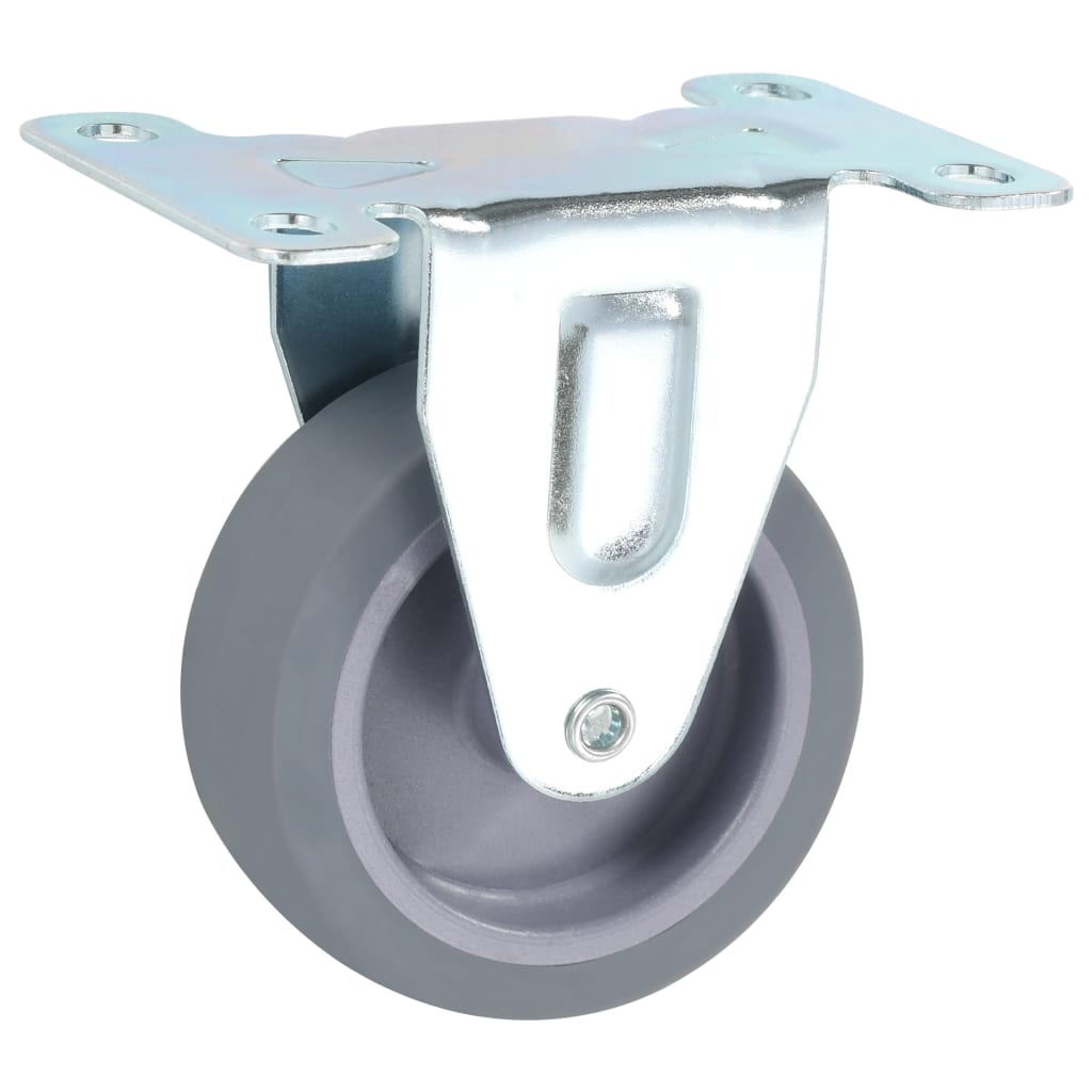 vidaXL 24 pcs Roulettes fixes 75 mm