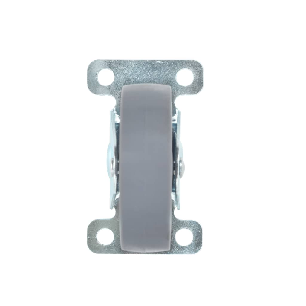 vidaXL 24 pcs Roulettes fixes 75 mm