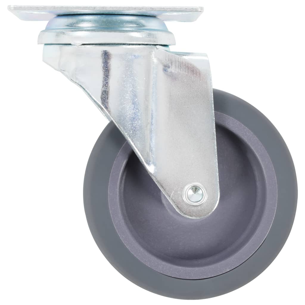 vidaXL 12 pcs Roulettes pivotantes 75 mm