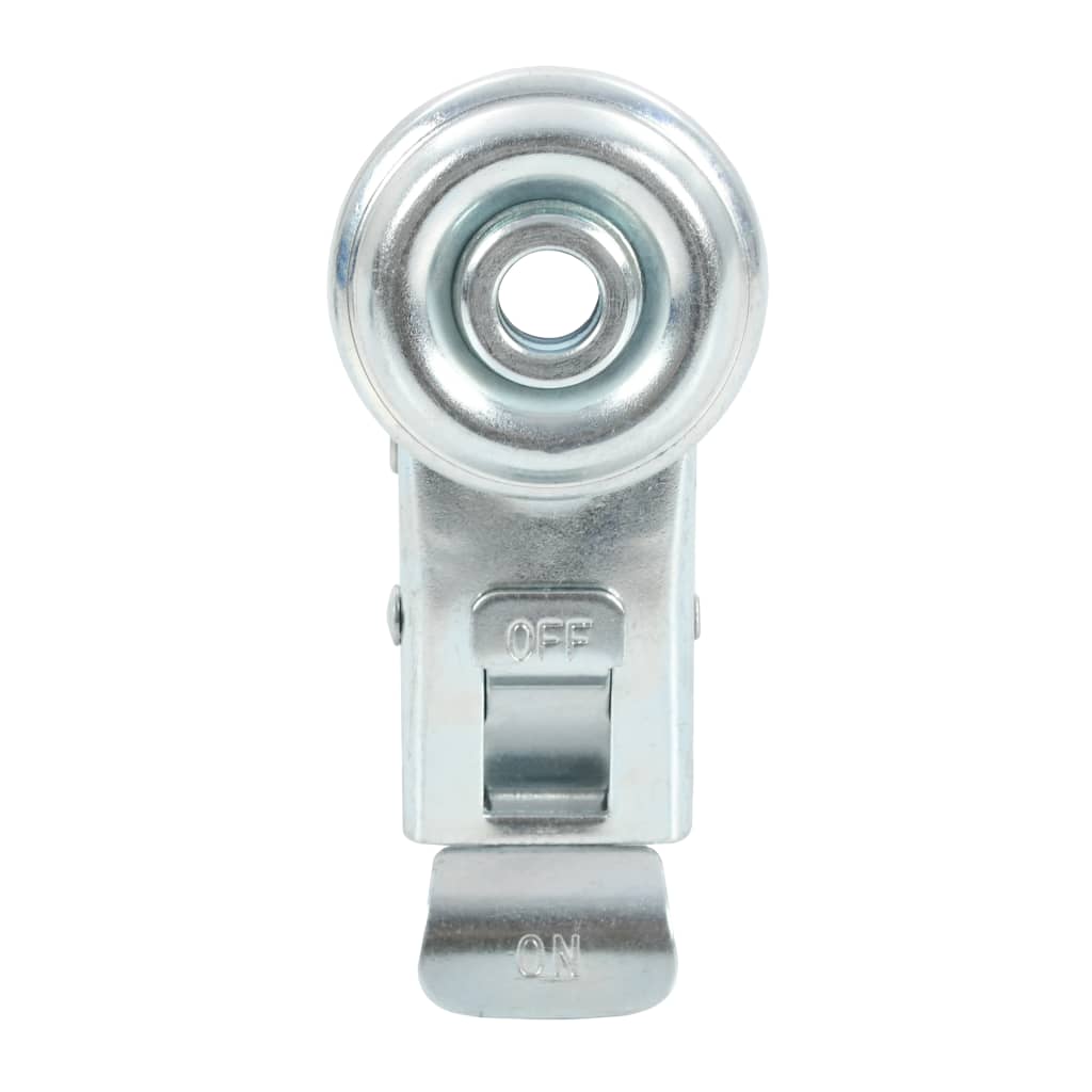 vidaXL 8 pcs Roulettes pivotantes à trou de boulon 100 mm