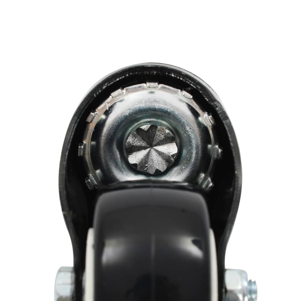 vidaXL Roulettes pivotantes avec freins 12 pcs 50 mm