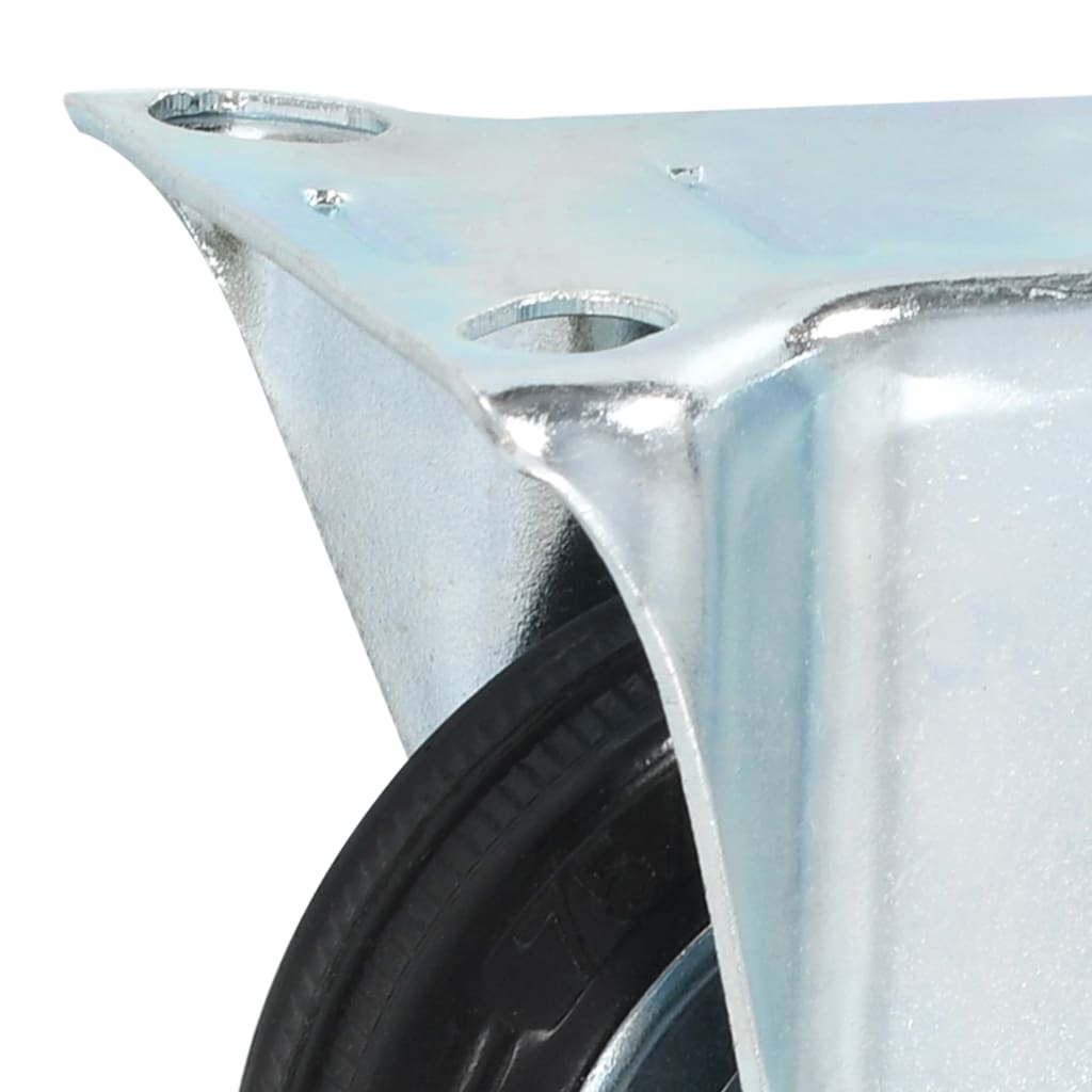 vidaXL 24 pcs Roulettes fixes 75 mm