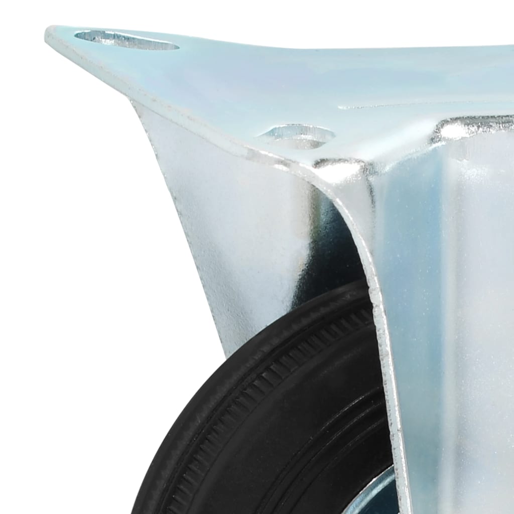 vidaXL 8 pcs Roulettes fixes 100 mm