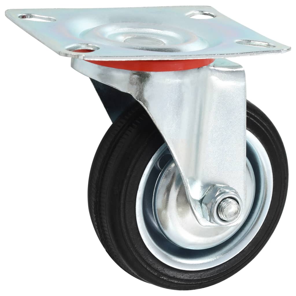 vidaXL 16 pcs Roulettes pivotantes 75 mm