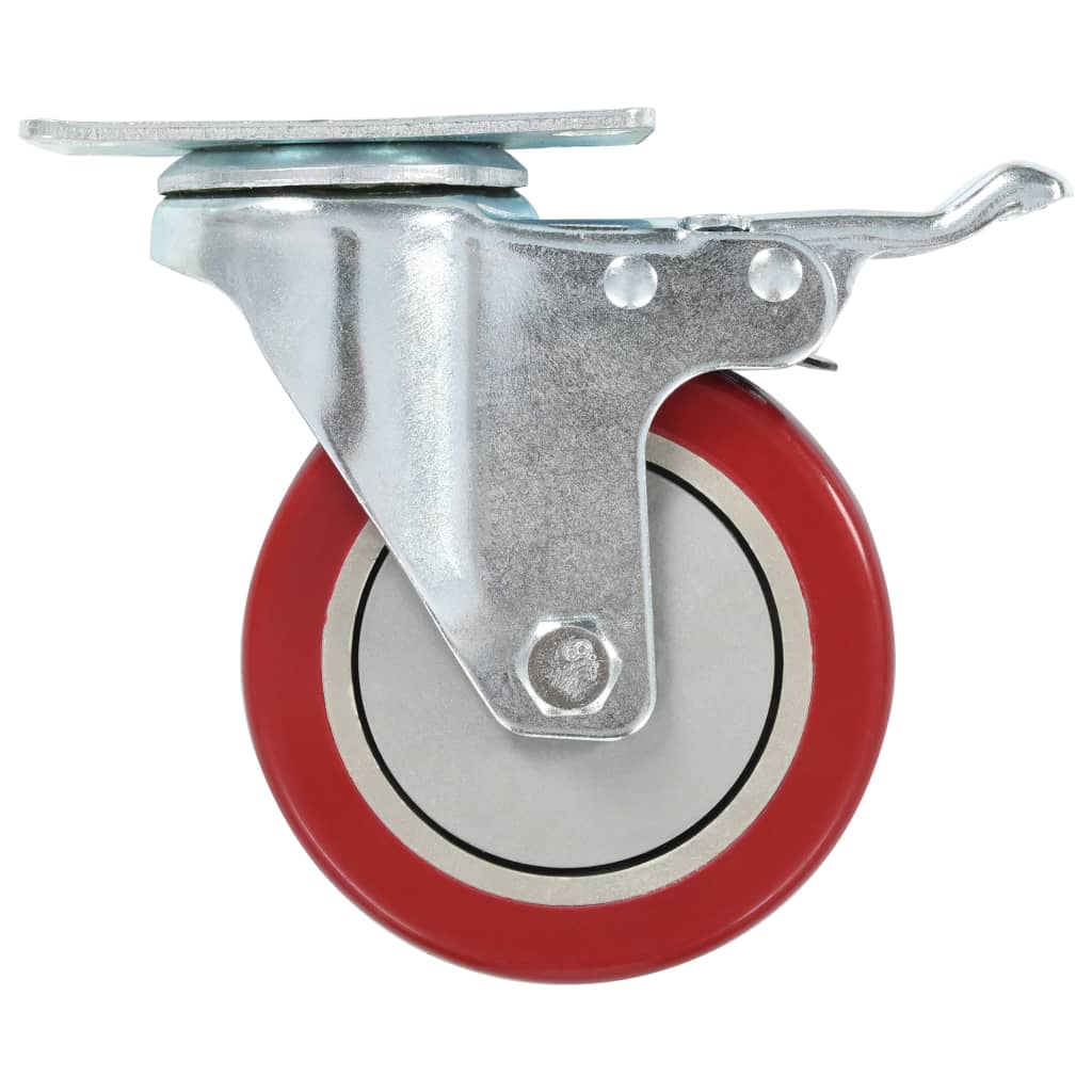 vidaXL Roulettes pivotantes 12 pcs 100 mm