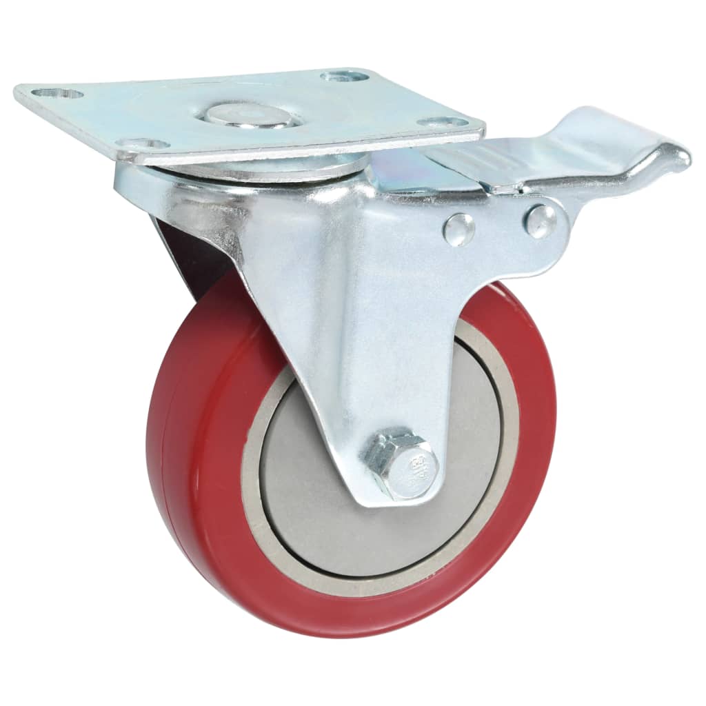 vidaXL Roulettes pivotantes 16 pcs 100 mm