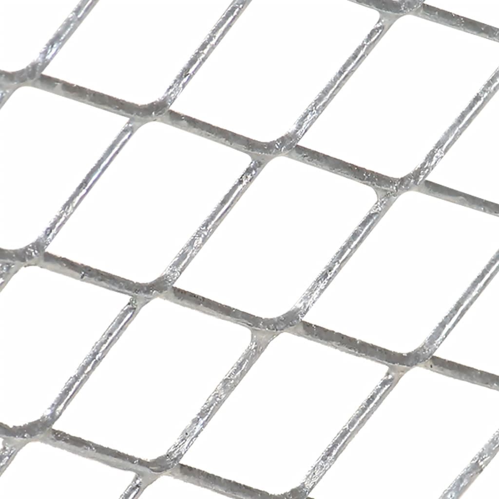 vidaXL Composteur de jardin 100x100x77 cm Fer galvanisé