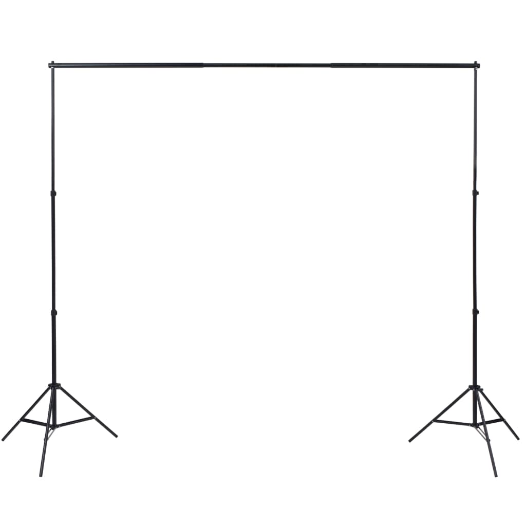 vidaXL Kit de studio photo avec toile de fond et boîte à lumière