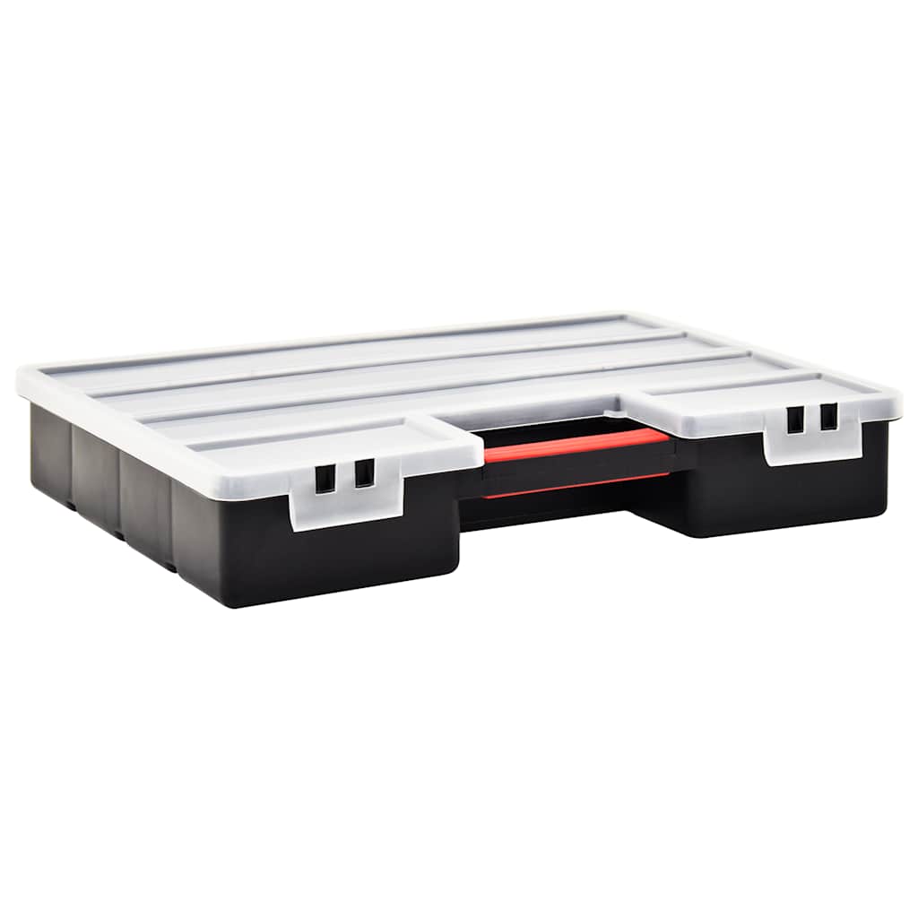vidaXL Boîtes d'assortiment 2 pcs 460x325x80 mm plastique