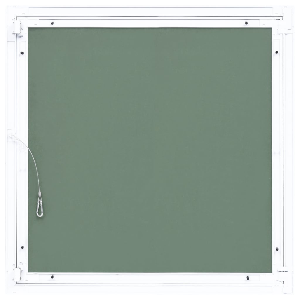 vidaXL Panneau d'accès Cadre en aluminium plaque de plâtre 300x300 mm