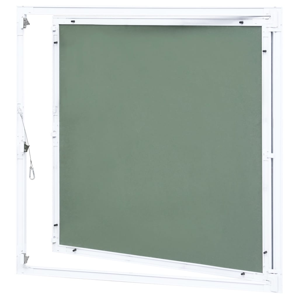 vidaXL Panneau d'accès Cadre en aluminium plaque de plâtre 300x300 mm