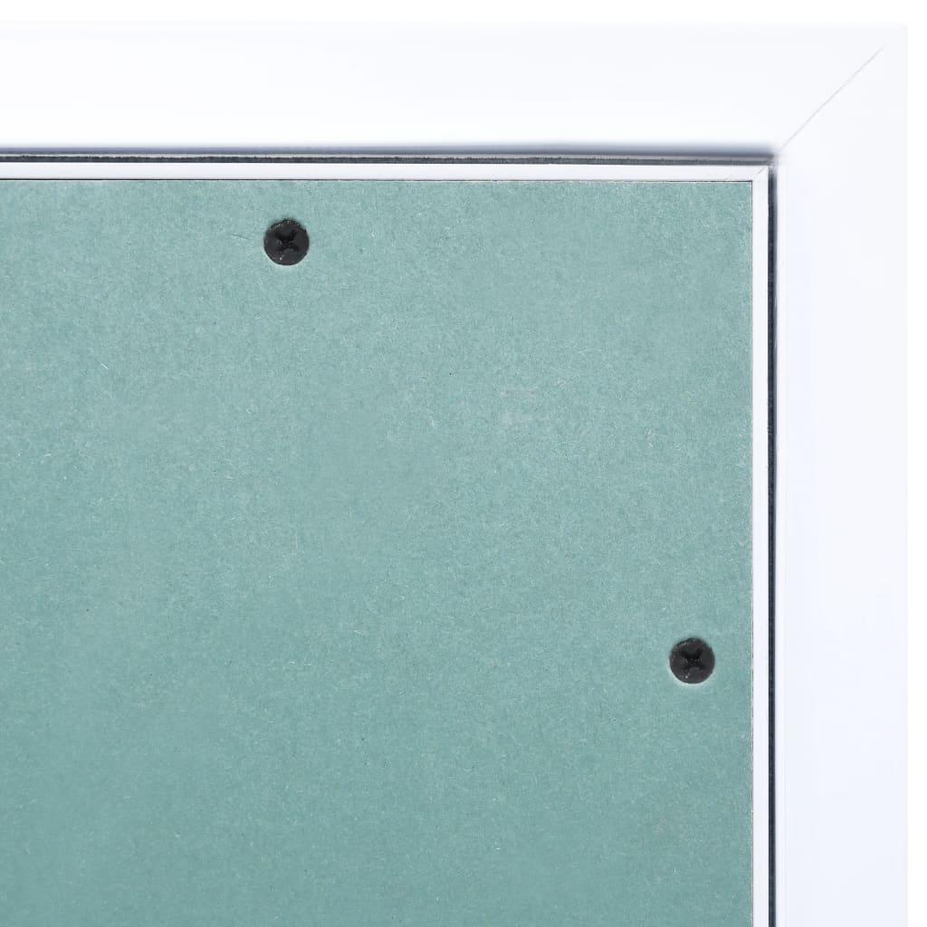 vidaXL Panneau d'accès Cadre en aluminium plaque de plâtre 300x300 mm