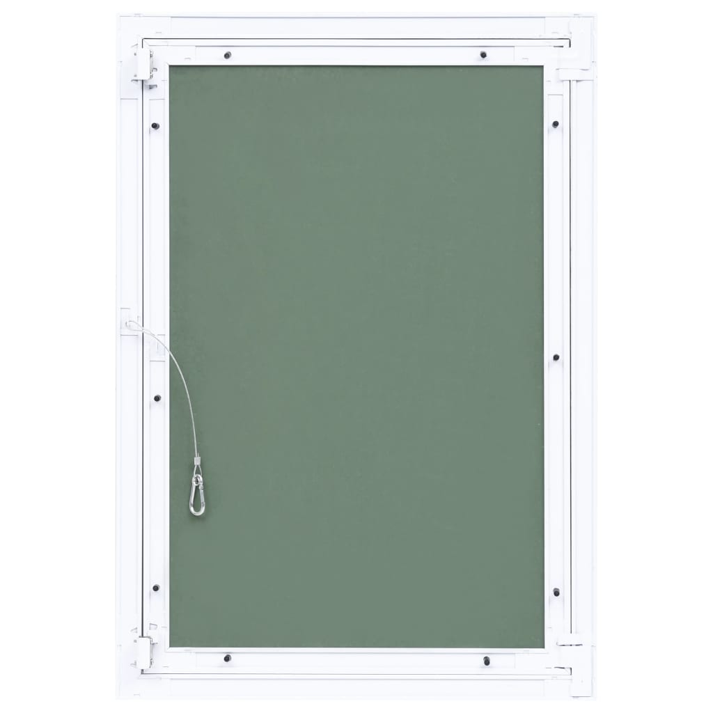 vidaXL Panneau d'accès Cadre en aluminium plaque de plâtre 400x600 mm