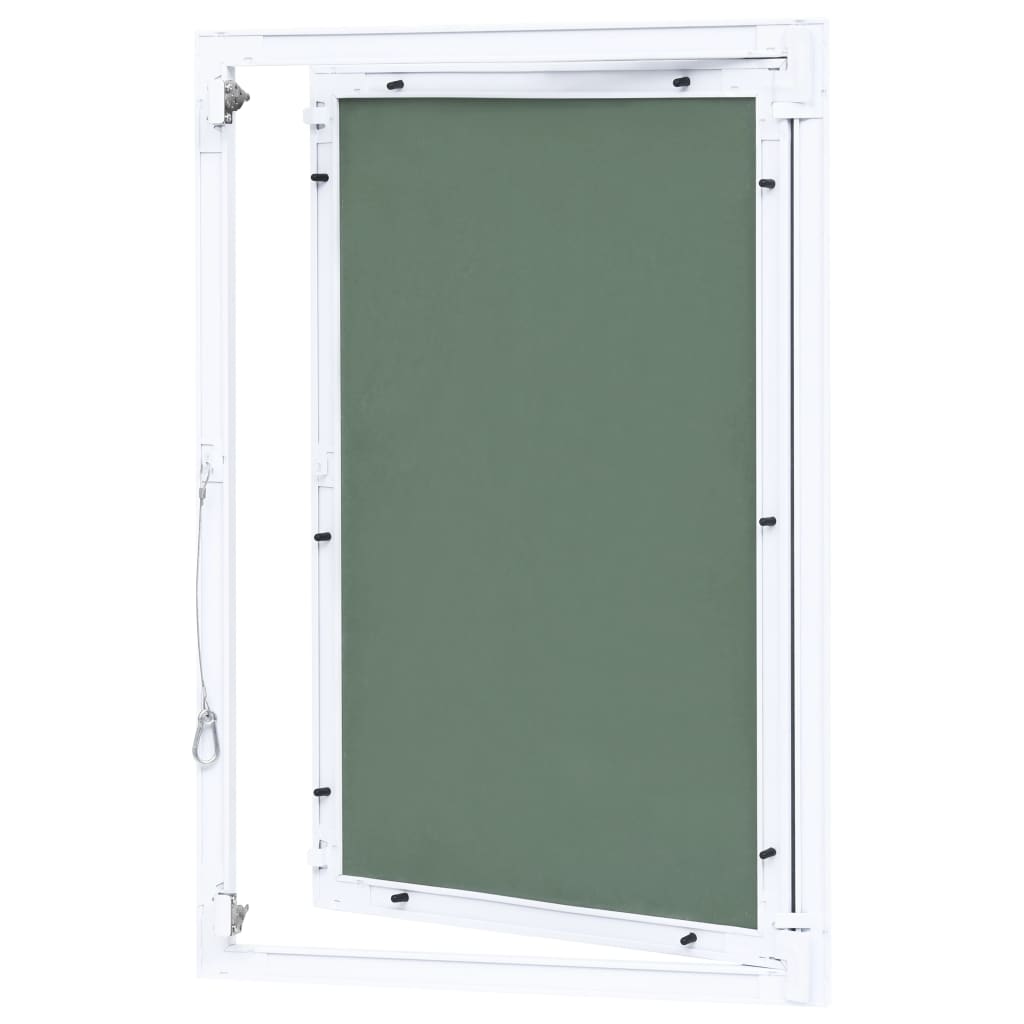 vidaXL Panneau d'accès Cadre en aluminium plaque de plâtre 400x600 mm