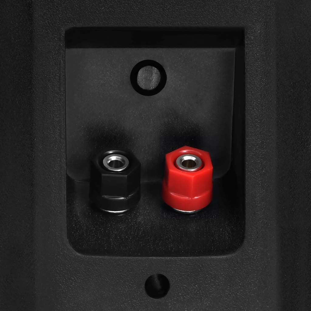 vidaXL Haut-parleurs stéréo muraux 2 pcs noir intérieur extérieur 100W