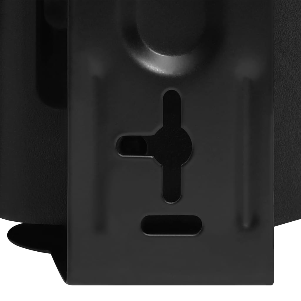 vidaXL Haut-parleurs stéréo muraux 2 pcs noir intérieur extérieur 120W