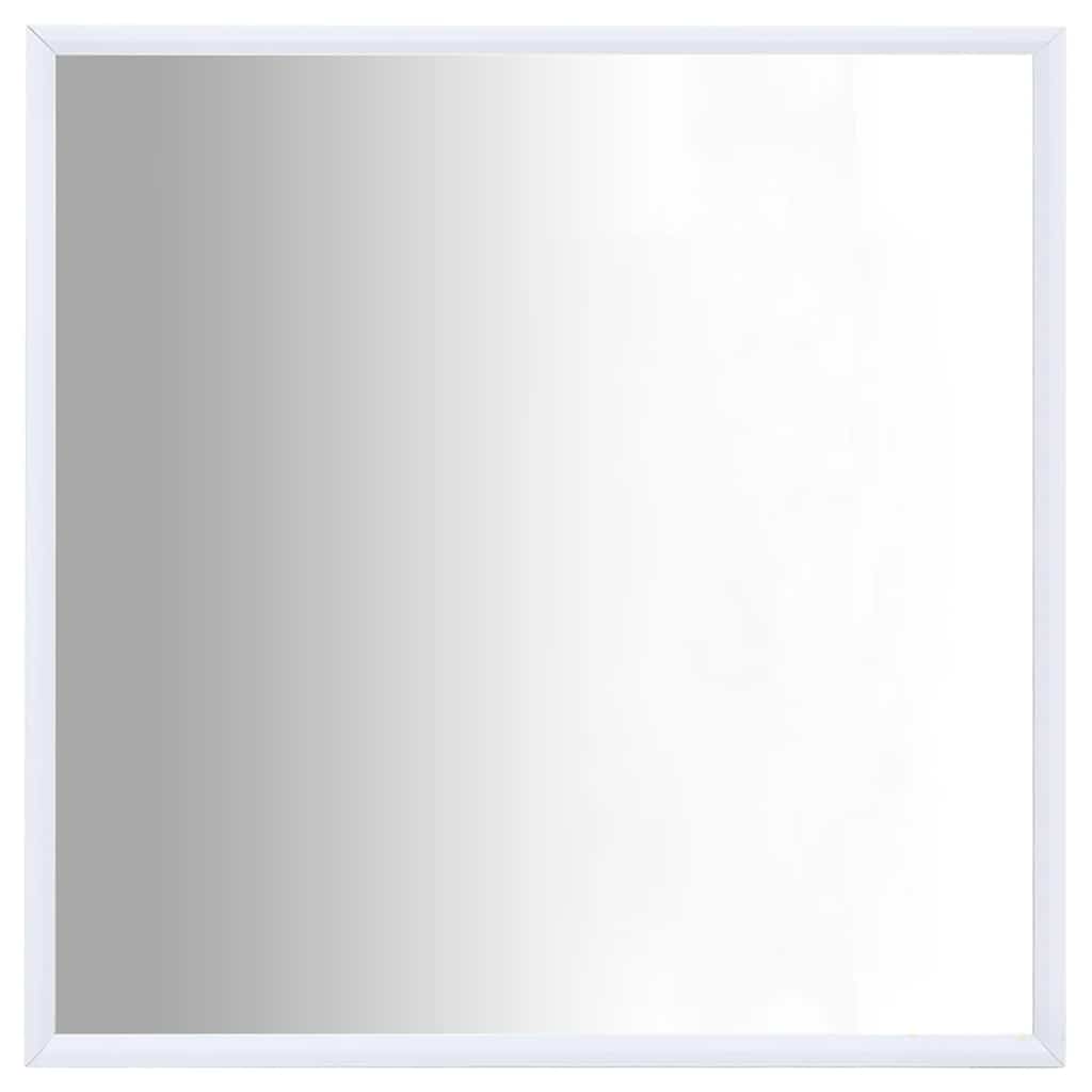 vidaXL Miroir Blanc 50x50 cm