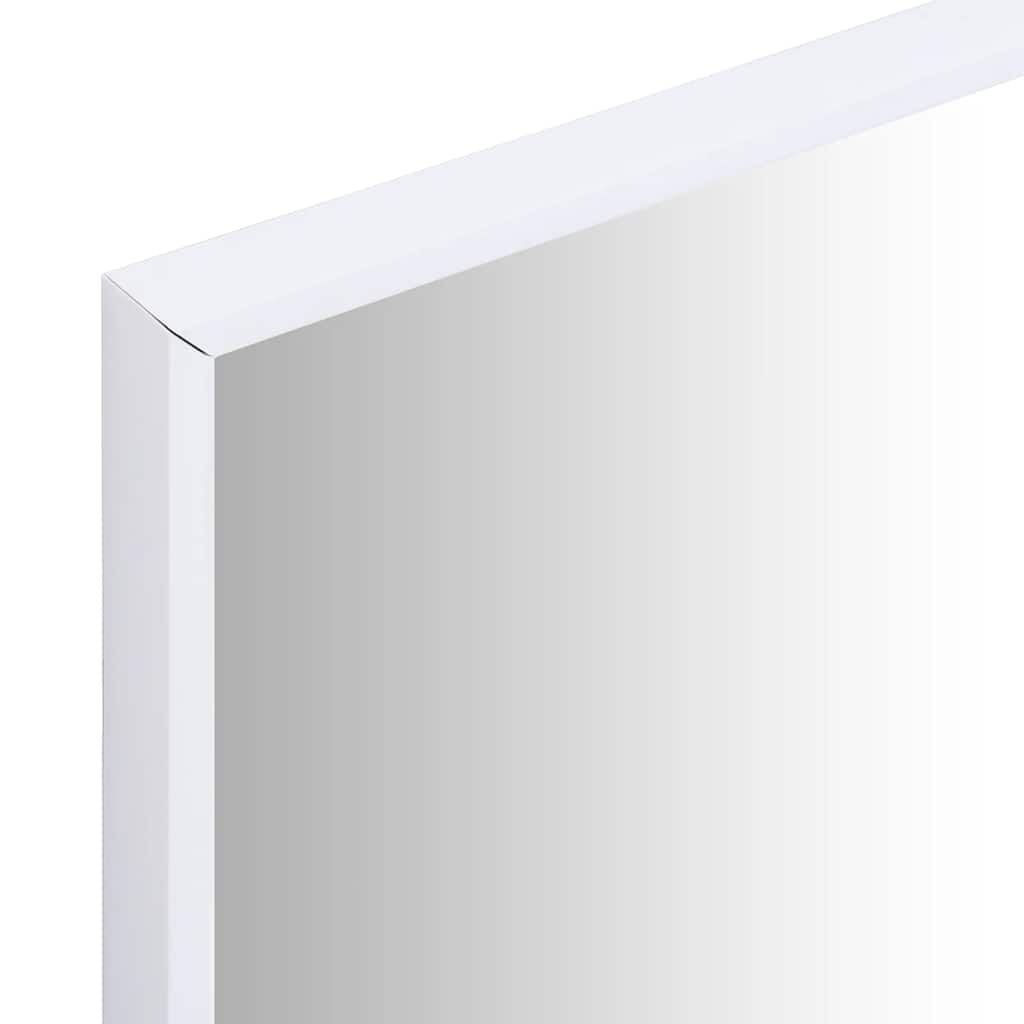 vidaXL Miroir Blanc 50x50 cm