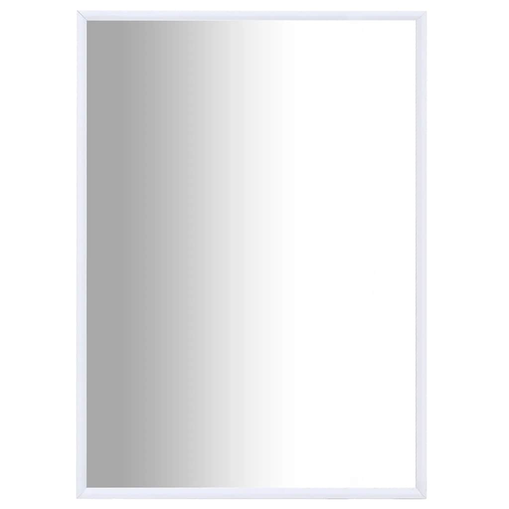 vidaXL Miroir Blanc 70x50 cm