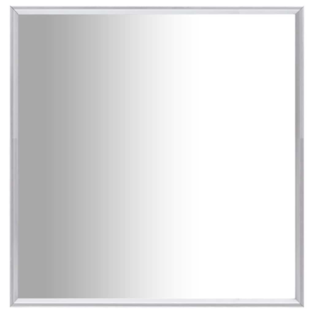vidaXL Miroir Argenté 60x60 cm