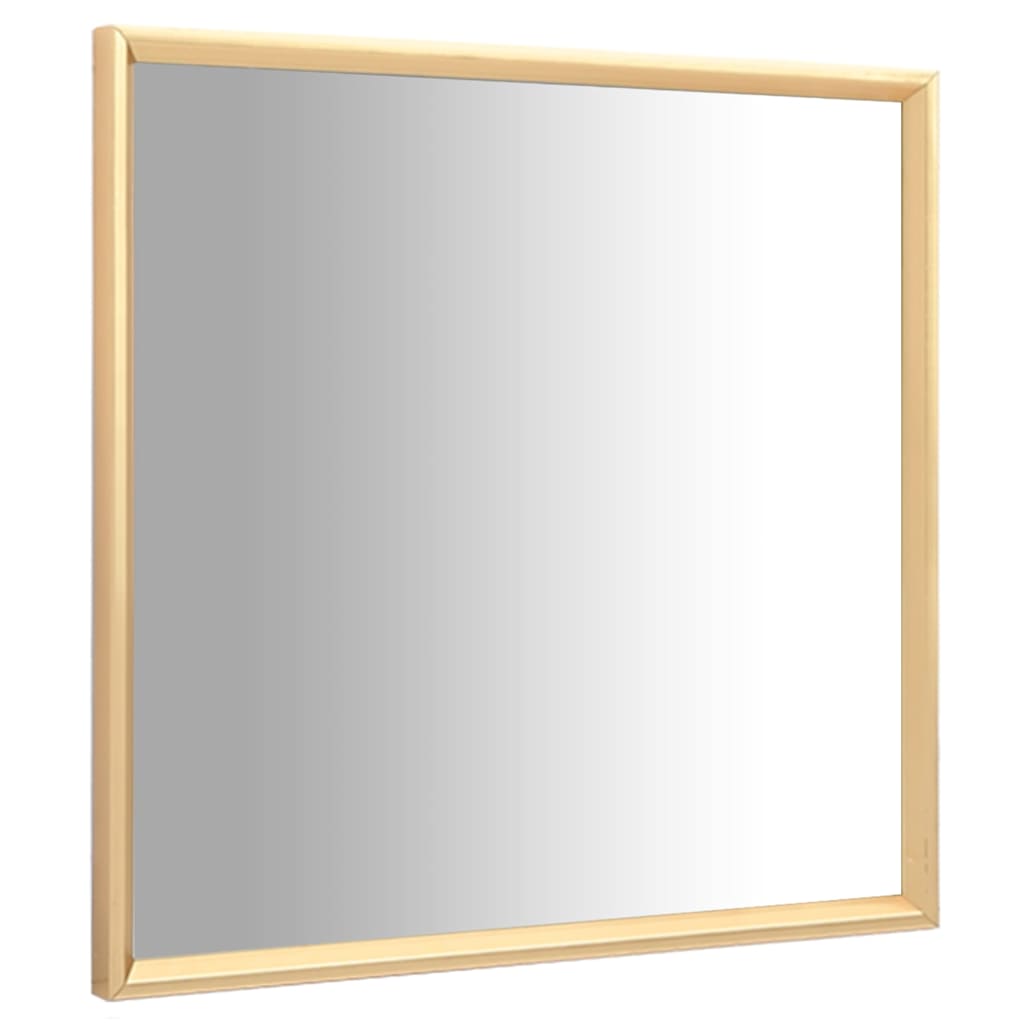 vidaXL Miroir Doré 40x40 cm