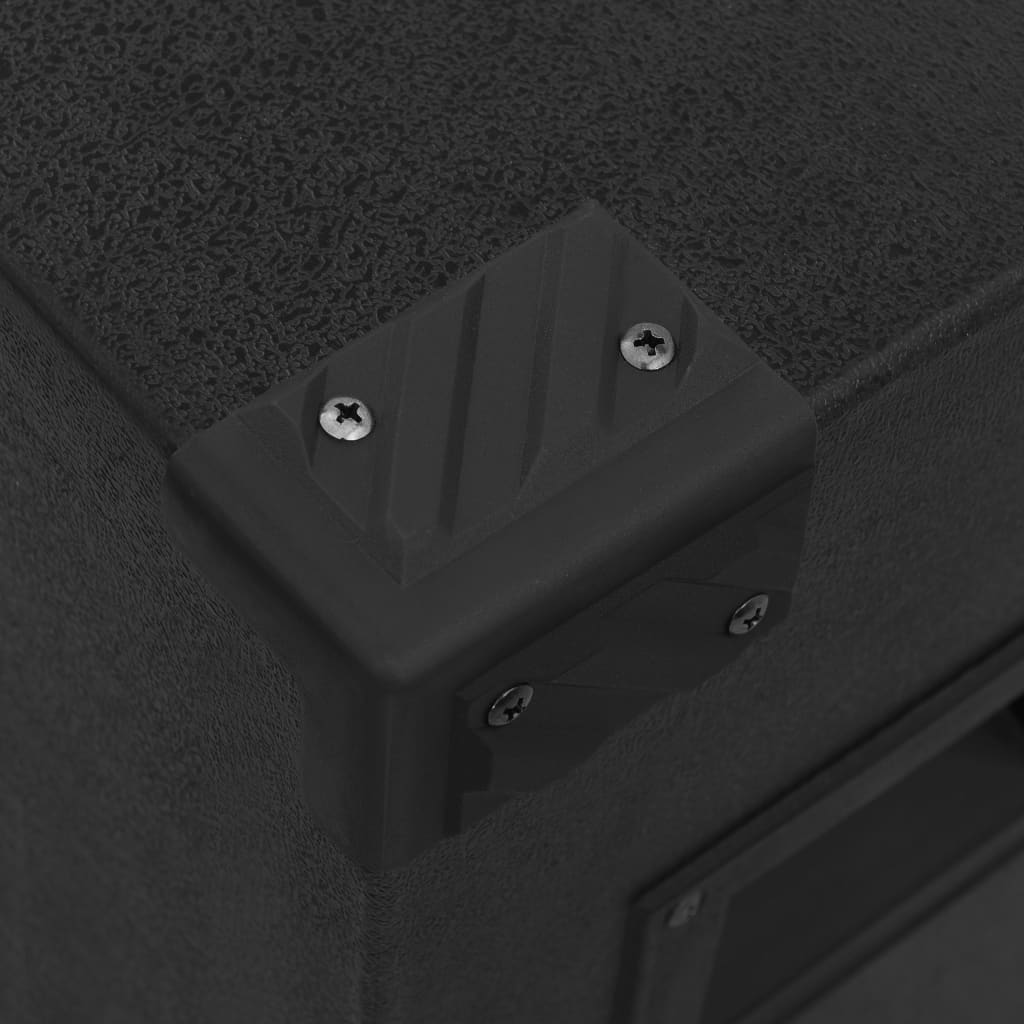 vidaXL Haut-parleurs scène Hifi passifs professionnels 2 pcs 800W Noir