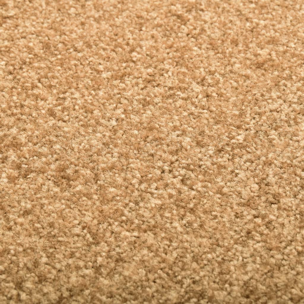 vidaXL Paillasson lavable Crème 60x180 cm