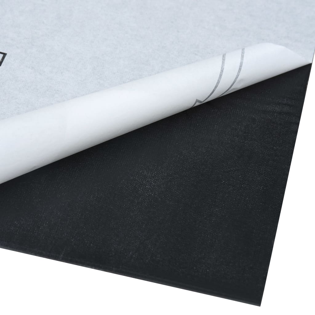 vidaXL Dalles de plancher autoadhésives 55 pcs PVC 5,11 m² gris rayé