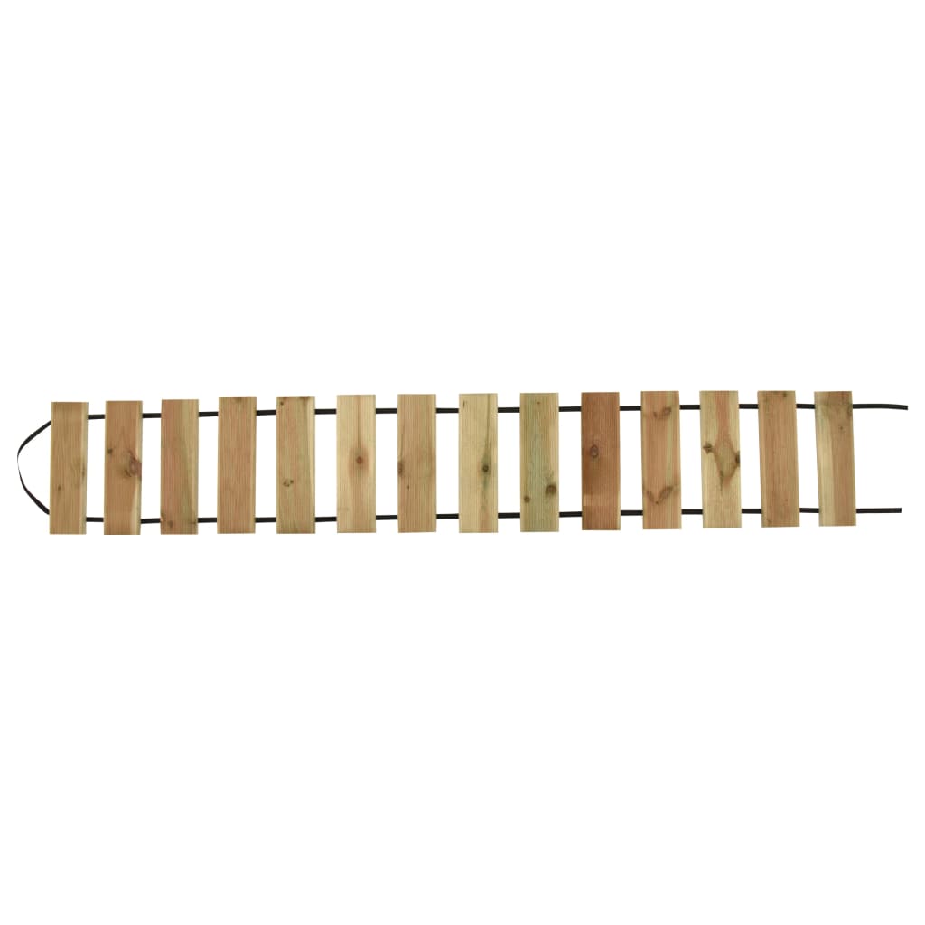 vidaXL Rouleau de terrasse 50x300 cm Bois de pin imprégné