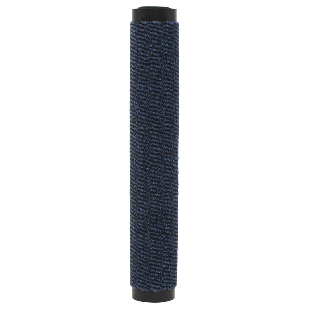 vidaXL Paillasson touffeté 60x150 cm Bleu