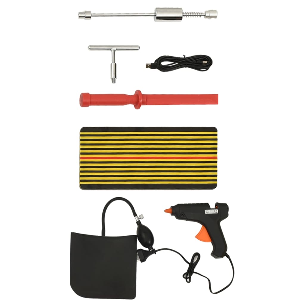 vidaXL Kit d'outils de débosselage sans peinture 89 pcs